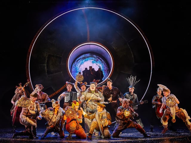 The magical world of Narnia brought to life on the Aylesbury stage. Photos: Brinkhoff-Moegenburg