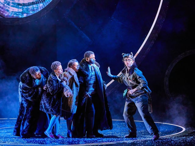 The magical world of Narnia brought to life on the Aylesbury stage. Photos: Brinkhoff-Moegenburg