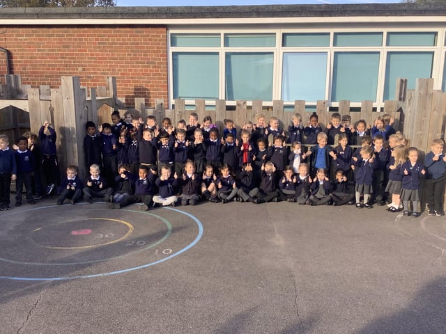 The Mill Primary School reception class SUS-211117-095908004