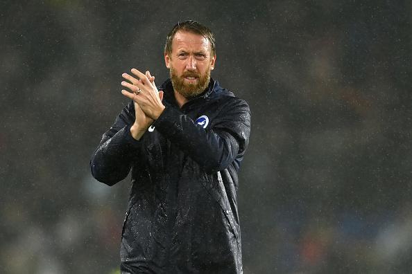 Graham Potter will take his seventh placed Brighton team to Aston Villa this Saturday