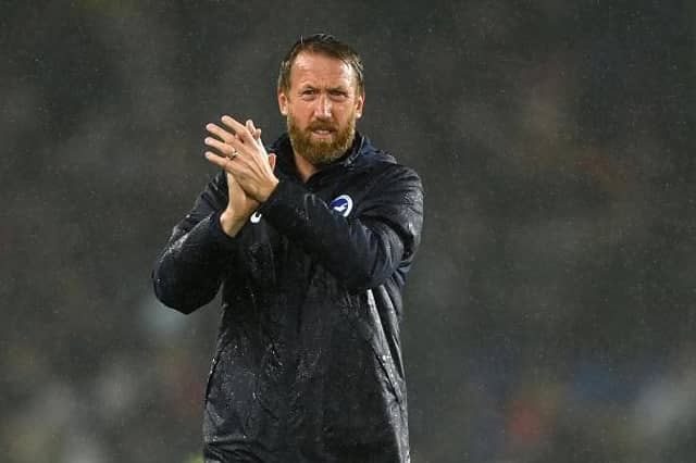 Graham Potter will take his seventh placed Brighton team to Aston Villa this Saturday