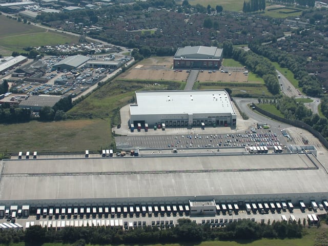 aerials 09 tesco warehouse parnwell