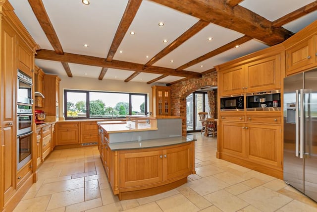 This five-bed property has an array of leisure facilities and an extensive garden all for 1.75 million.