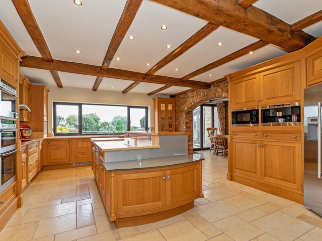 This five-bed property has an array of leisure facilities and an extensive garden all for 1.75 million.