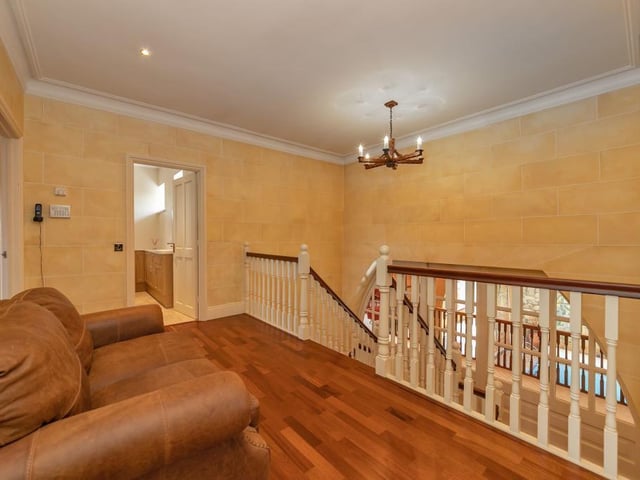 This five-bed property has an array of leisure facilities and an extensive garden all for 1.75 million.