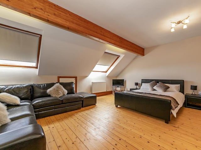 This five-bed property has an array of leisure facilities and an extensive garden all for 1.75 million.