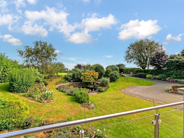 This five-bed property has an array of leisure facilities and an extensive garden all for 1.75 million.