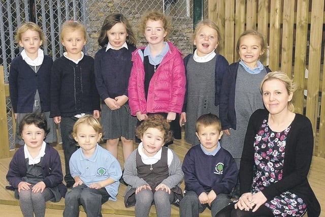 Potterhanworth Primary School, with class teacher Georgina Lancaster.
