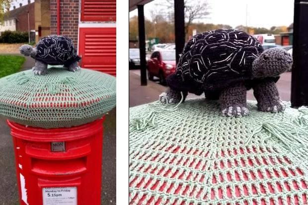 Have you seen this postbox topper?