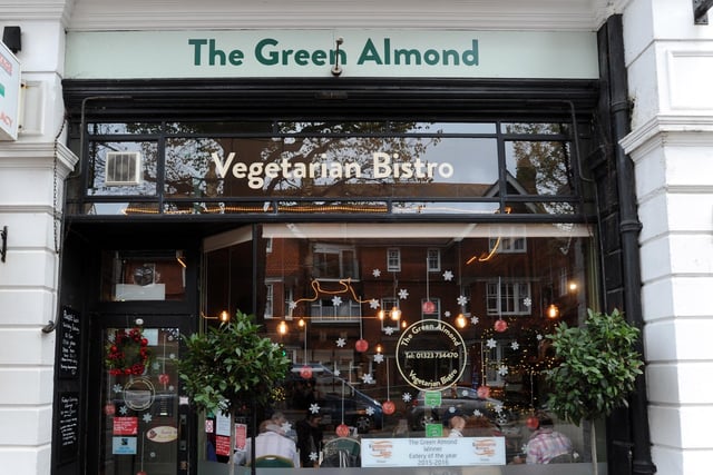 The Green Almond: British vegetarian, available December 15-18, 22 and 23, (Photo by Jon Rigby)