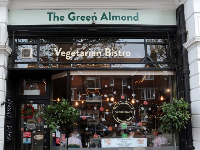 The Green Almond: British vegetarian, available December 15-18, 22 and 23, (Photo by Jon Rigby)