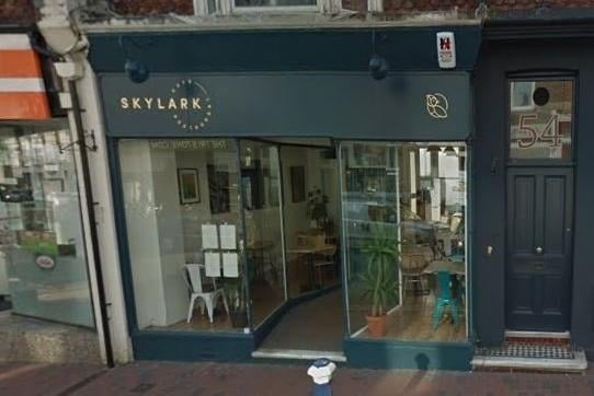 Skylark: British food, available December 1-23, two courses £26, three courses £34