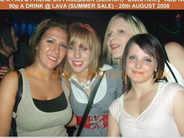 A Wednesday night out at Lava back in 2008. Photo: Disco Henry