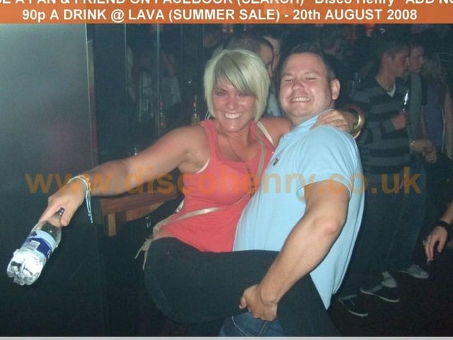 A Wednesday night out at Lava back in 2008. Photo: Disco Henry