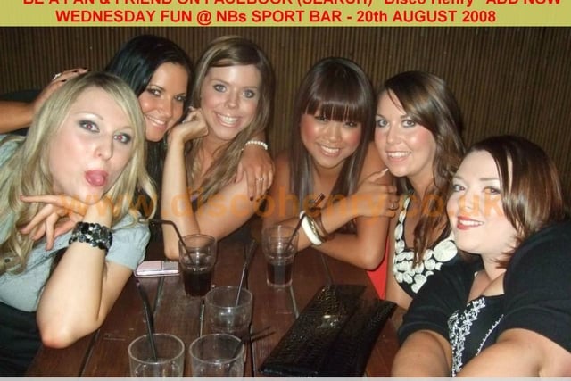 A Wednesday night out at NB's back in 2008. Photo: Disco Henry