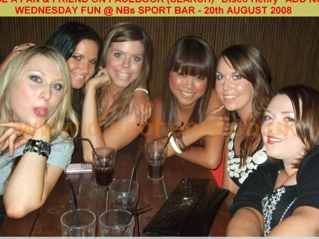 A Wednesday night out at NB's back in 2008. Photo: Disco Henry