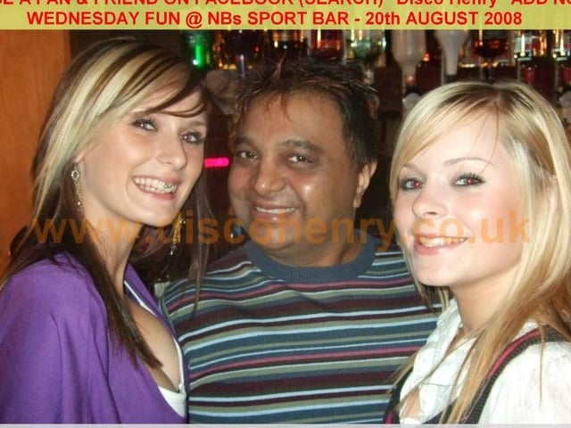 A Wednesday night out at NB's back in 2008. Photo: Disco Henry