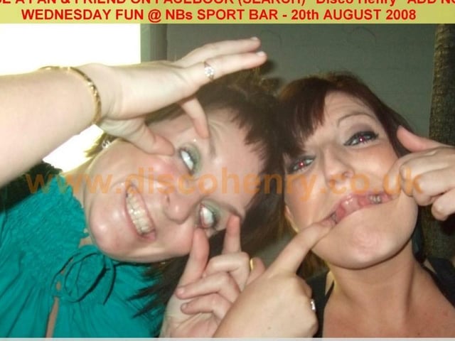 A Wednesday night out at NB's back in 2008. Photo: Disco Henry
