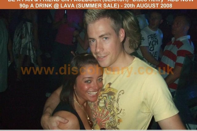 A Wednesday night out at Lava back in 2008. Photo: Disco Henry