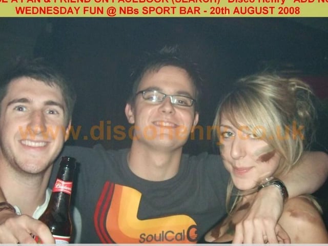 A Wednesday night out at Lava back in 2008. Photo: Disco Henry