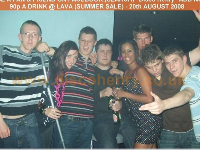 A Wednesday night out at Lava back in 2008. Photo: Disco Henry