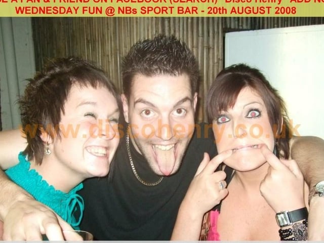 A Wednesday night out at NB's back in 2008. Photo: Disco Henry