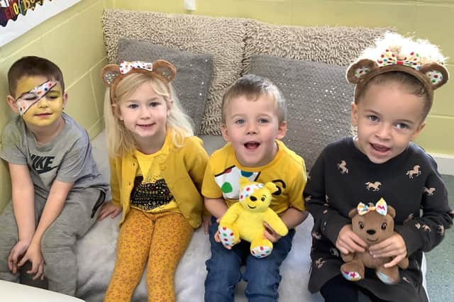 Alford Primary School has been raising funds for Children in Need.