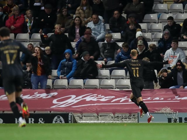 He was on the edges of the game for an hour but then very much came to the fore with a fine solo goal. Superb driving run and an emphatic finish briefly had Cobblers on course for victory. Only a vital last-ditch block stopped him volleying in a sweet second minutes later... 7.5