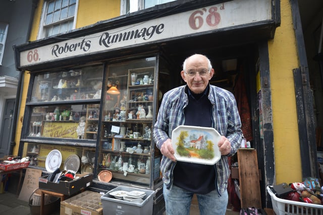 Roberts Rummage in the High Street, Hastings Old Town.

Robert Mucci SUS-211116-124003001