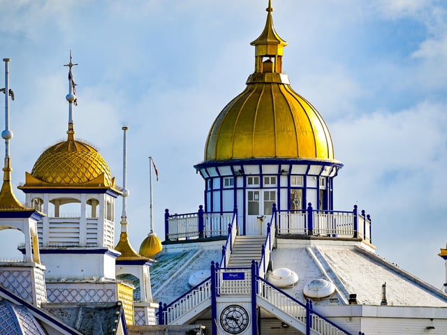 Eastbourne Pier, taken by Rob Clemes. SUS-211122-112302001