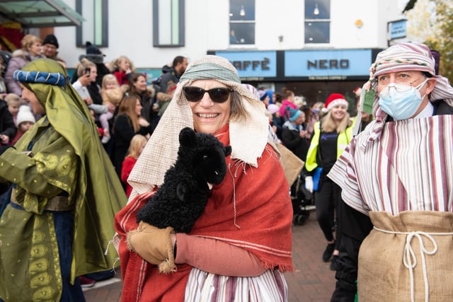 All the fun of the Santa parade and Christmas lights switch-on in Aylesbury. Photos: Derek Pelling for The Bucks Herald