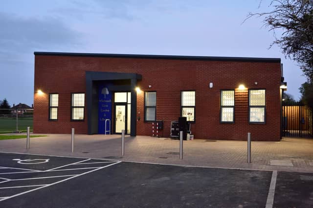 The new Whitnash Civic Centre and Library.