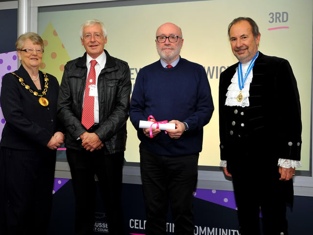Good Sport Award, third place, Crawley Down Gatwich Football Club. Picture: Mid Sussex District Council.