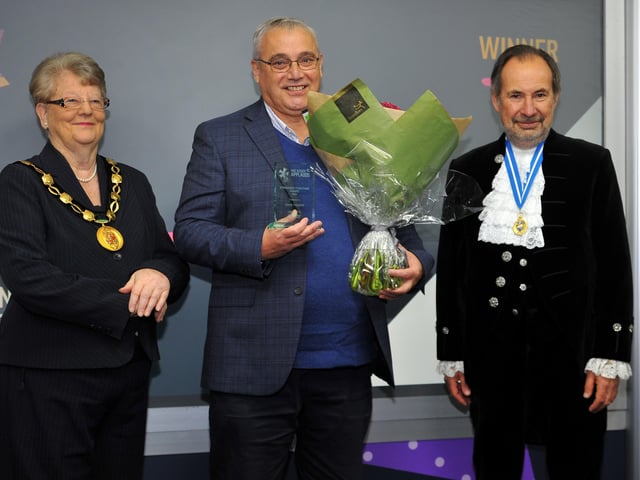 Stronger Together Award winner John Thorpe. Picture: Mid Sussex District Council.