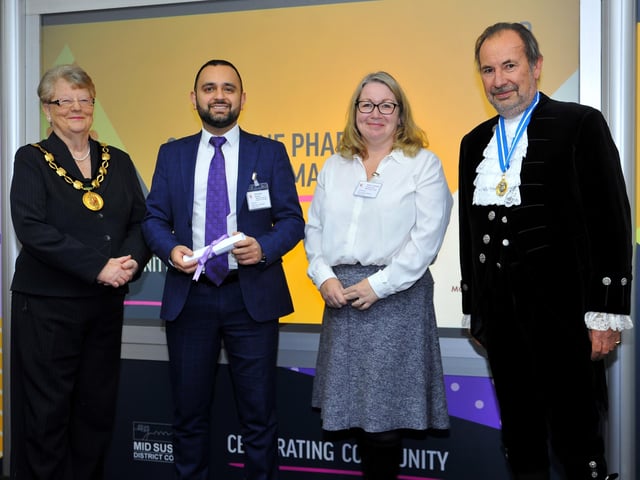 Business in the Community, second, Copthorne Medipharmacy. Picture: Mid Sussex District Council.