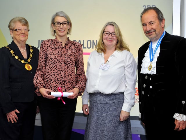 Business in the Community, third place, Jon Hair Salon. Picture: Mid Sussex District Council.