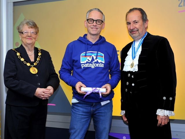 Good Sport Award, second place, Jeremy Sandford. Picture: Mid Sussex District Council.