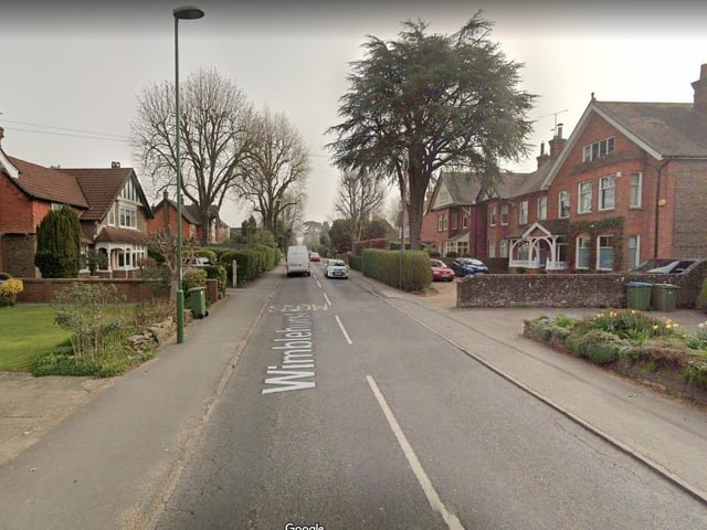 Lisa Sherlock said Wimblehurst Road was a bad spot to cross.