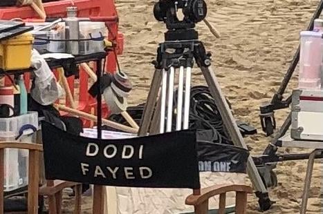 Netflix series The Crown filming at Camber Sands, near Rye. Picture: Amanda English.