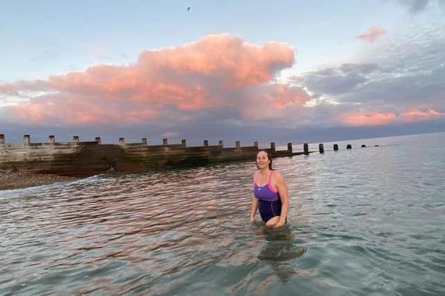Mel Casey from  Eastbourne has been raising money for Cancer Research UK by carrying out the Cold Water Challenge for the 30 days of November. Every day she has been swimming in the sea and has smashed her £150 target, raising more than £600. Geoff Tagliaferro, Mel’s dad, said: "It has taken a lot of motivation and positive thinking to do the challenge, and she couldn’t have done it without the love and support from her family and friends, especially her husband Andrew and her two swim buddies, Anna and Magda." SUS-211124-132343001