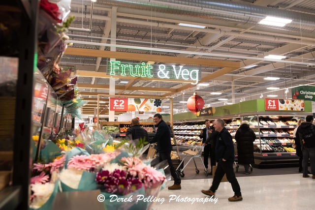Images from the opening of Aylesbury's giant new Sainsbury's store which also boasts a Starbucks, Argos and Habitat. Photos: Derek Pelling for Bucks Herald