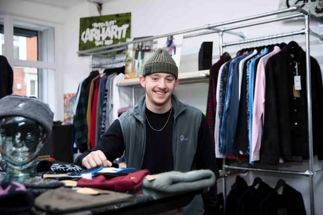 Lawrenze Denton is the joint owner of Passenger Outfitters. Photo: Kirsty Edmonds