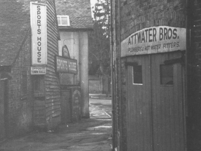 Glynde Place back in the 1950s