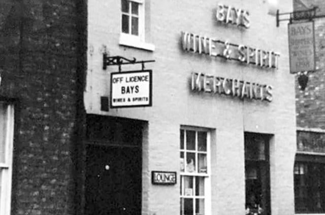 Bays in Queen Street, close to where the entrance to Queensgate is now