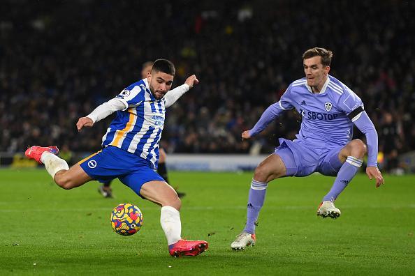 Missed an early chance when his left footed effort from close range ballooned over. Another bad miss when his right foot from Lamptey's cross went wide. Looked fuming when he was subbed for Locadia