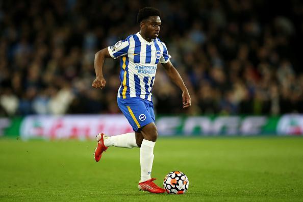 Brighton began well at a bitterly cold Amex Stadium, and had two wonderful chances inside ten minutes. The first saw Lamptey's cross sent over the crossbar by Moder. Maupay also fired an effort into the stands after some more sensational play from Lamptey on the right.