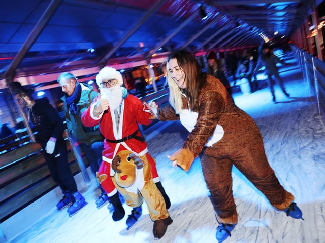 Ice Trak is the first skating rink ever at the world famous motor racing track