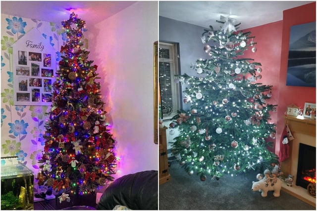 Karen Yoo and Kate Clark shared these photos of their Christmas trees