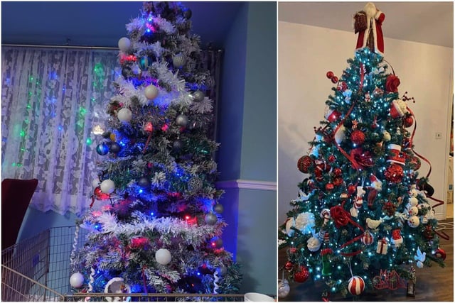 Sonia Halls and Toni Rumsey shared these photos of their Christmas trees
