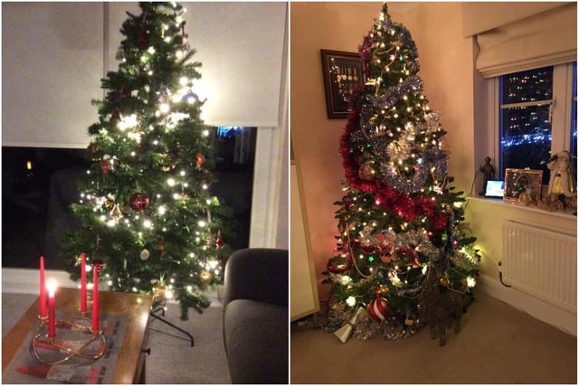 Anne-Marie Hopkins and Christine Searle shared these photos of their Christmas trees